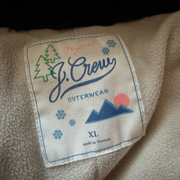 J.Crew Big Kids Coat in Navy Blue Size XL in EUC - Picture 5 of 5